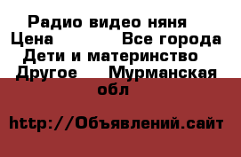 Радио видео няня  › Цена ­ 4 500 - Все города Дети и материнство » Другое   . Мурманская обл.